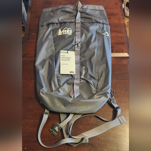 REI Bags New Rei Flash 8 Backpack Hiking Gray Water Resistant Bag